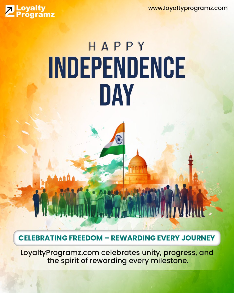 loyaltyprogramz's tweet photo. Wish you all a very Happy Independence Day of India 2025.

https://t.co/lkBycsjKop
.
.
.
.
.
.
.
.
#independenceday #india #loyaltyprogram #patriotism #indianarmy https://t.co/OZh2yA64Qt