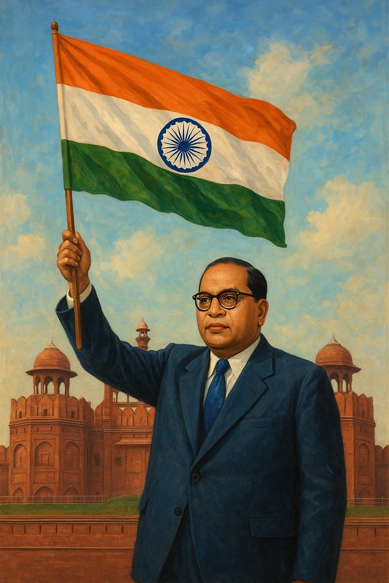 सबसे पहले और अंत में हम भारतीय है। - बाबासाहब डॉ आंबेडकर 

79वे स्वतंत्रता दिवस की सभी भारतीयों को मंगल कामनाएं।
#IndependenceDay #IndependenceDayIndia #Independence #भारत