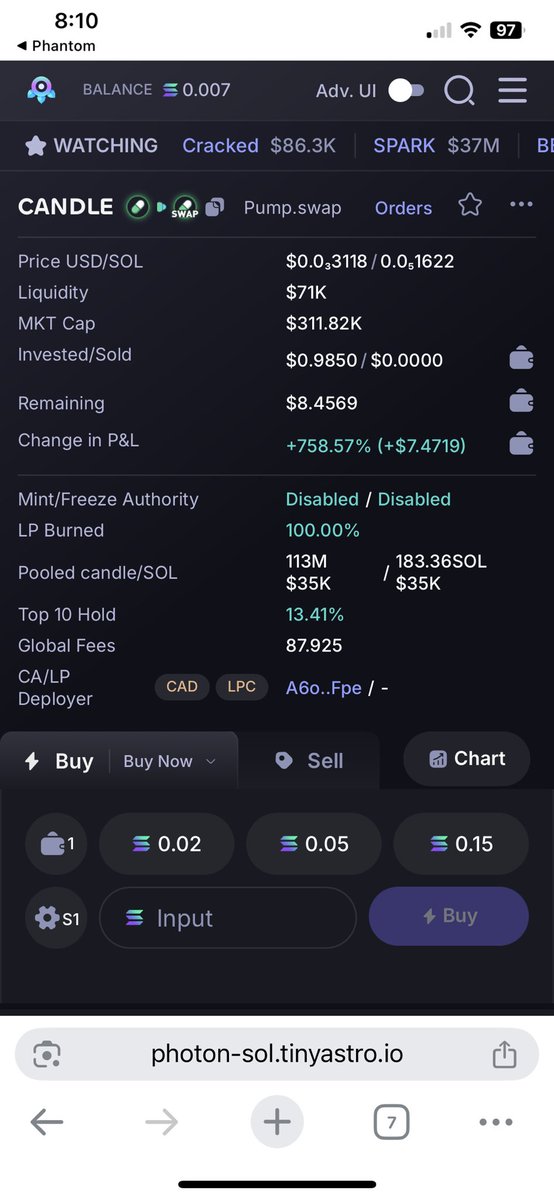 AliAleem15's tweet photo. Let's make money together. It's Free to copytrade me....

Ey3YCyifEaTUYqcZBHgew2DmGQSU9tHRbeQurEvWCTu9 https://t.co/dRVuwV7tEJ