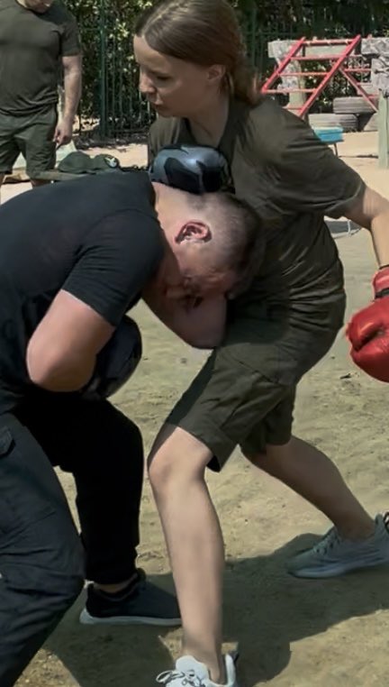 Everyone is waiting for the war to end…..
He is a veteran from Kherson — we are helping him walk again. She is his wife, the one who held his hand when it felt impossible to go on.
Yesterday, their home village was shelled. Her parents are in shock.  Her dog and cat are still