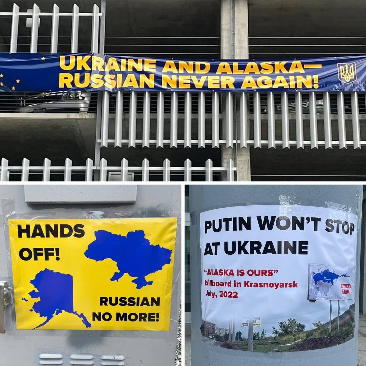 The mass murderer is not welcome in Alaska.