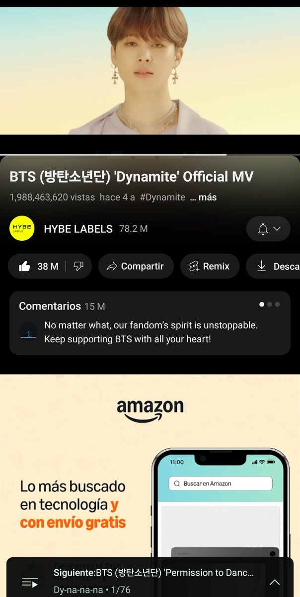 yoongiloveeeerr's tweet image. LE FALTAN SOLO 11M DE STREAMS A DYNAMITE
#2BDYNAMITE
#DynamiteBTS