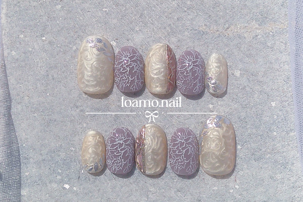 ネイルチップ❤️ ノラちゃん様。リクエストのお品です╰(*´︶`*)╯♡ ちちち💖ネイルチップ🌧 | PINK💖バージョンAPE⚡️💖 ______