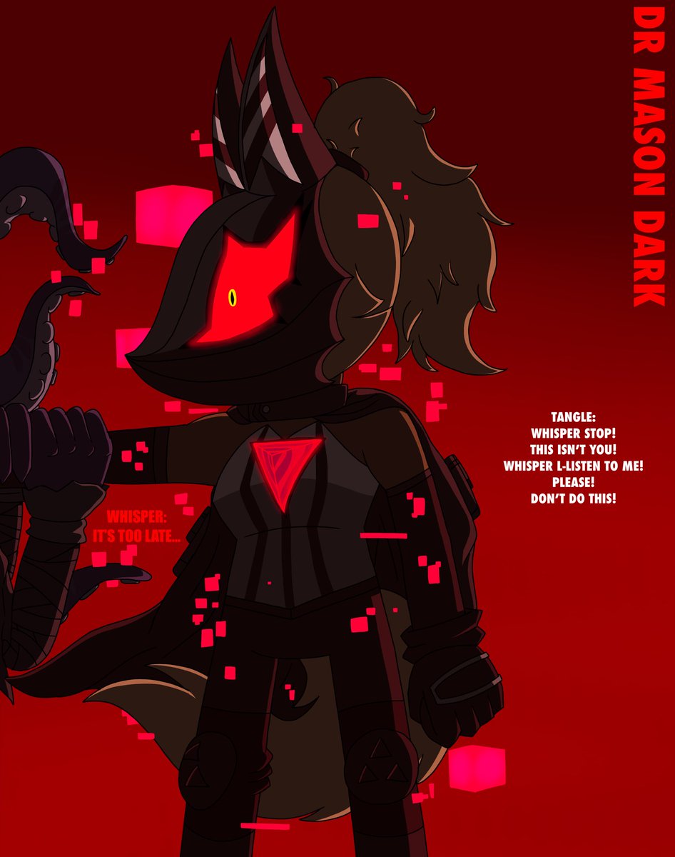 Dr_Mason_Dark's tweet photo. Whisper Infinite AU:
After Whisper finally begin to use her Phantom Ruby, she has became the next Infinite.

#Sonic #SonicTheHedgehog #SonicAU #WhisperTheWolf #Infinite #DigitalArt #FanArt #AU #SonicIDW #MimicTheOctopus #TangleTheLemur #PhantomRuby https://t.co/CYVX3SVyiS