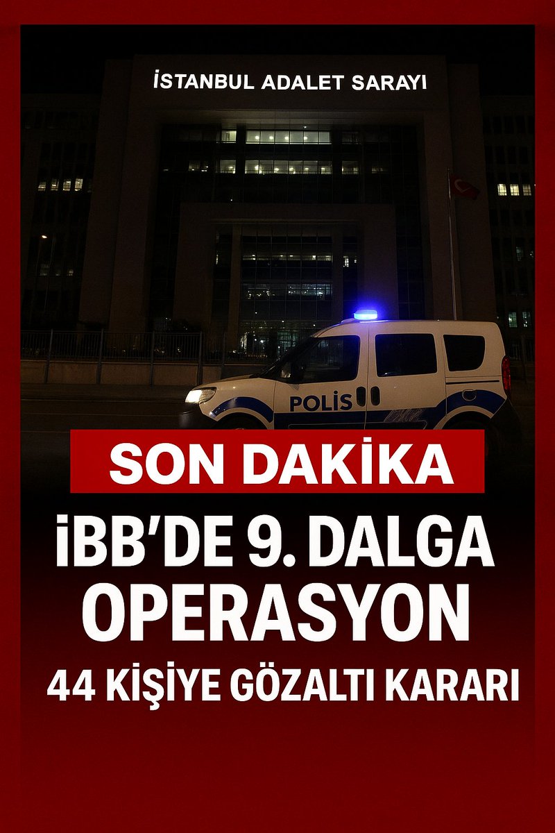 capslock_tv's tweet photo. 🚨 İBB’de 9. dalga operasyon!
Beyoğlu Belediye Başkanı İnan Güney, İBB İnsan Kaynakları Daire Başkanı Yiğit Oğuz Duman ve Medya A.Ş çalışanlarının da aralarında bulunduğu 44 kişi hakkında gözaltı kararı verildi.
#İBB #Operasyon #SonDakika https://t.co/B9j9idgzEE