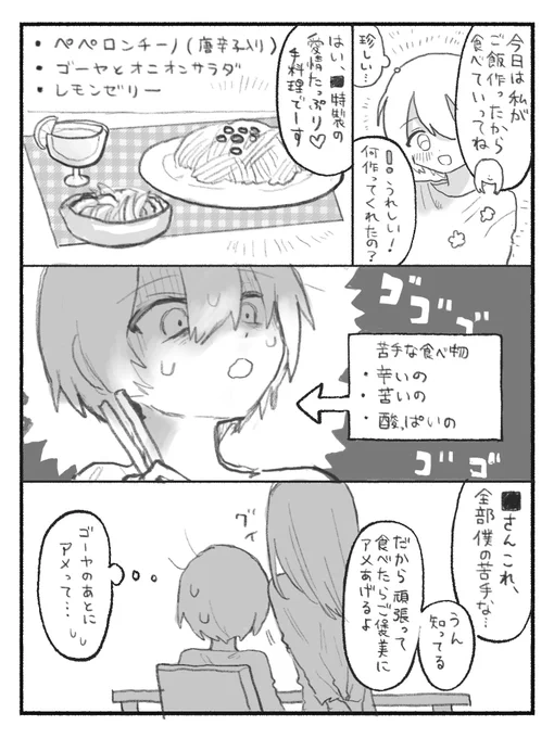 ゆる漫画 手料理編 