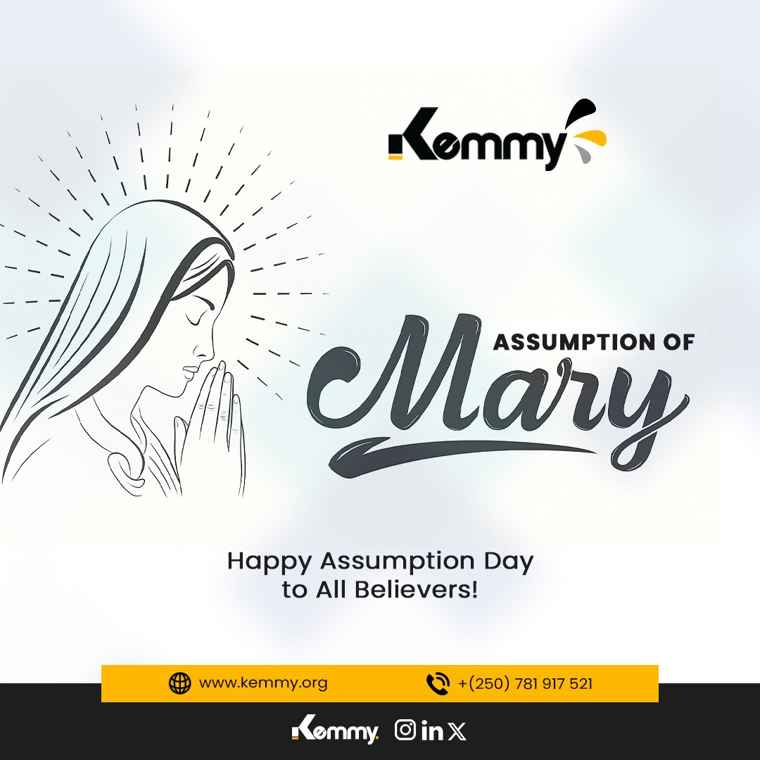 thehouseofkemmy's tweet photo. On this holy day of the Assumption, we extend our warmest wishes to all. May you find peace and blessings today and always.
#AssumptionDay #THOK https://t.co/8XyTh1VLFp