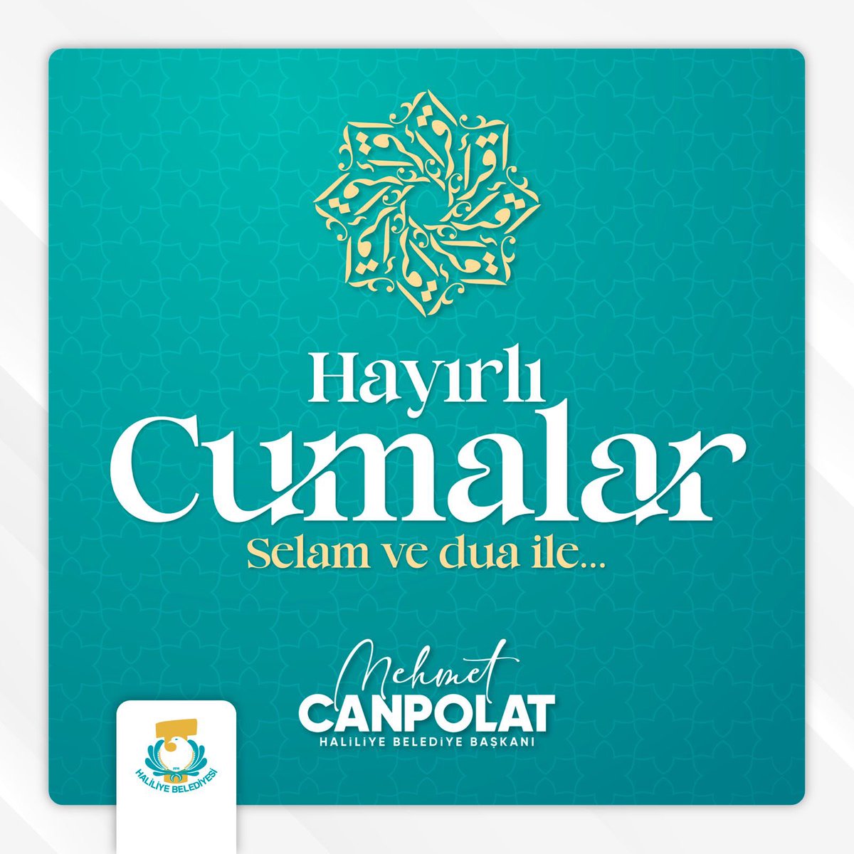 Allah’ın rahmeti, bereketi ve mağfireti üzerimize olsun.

Dualarımız kabul, gönlümüz huzurla dolsun.

Hayırlı Cumalar diliyorum.