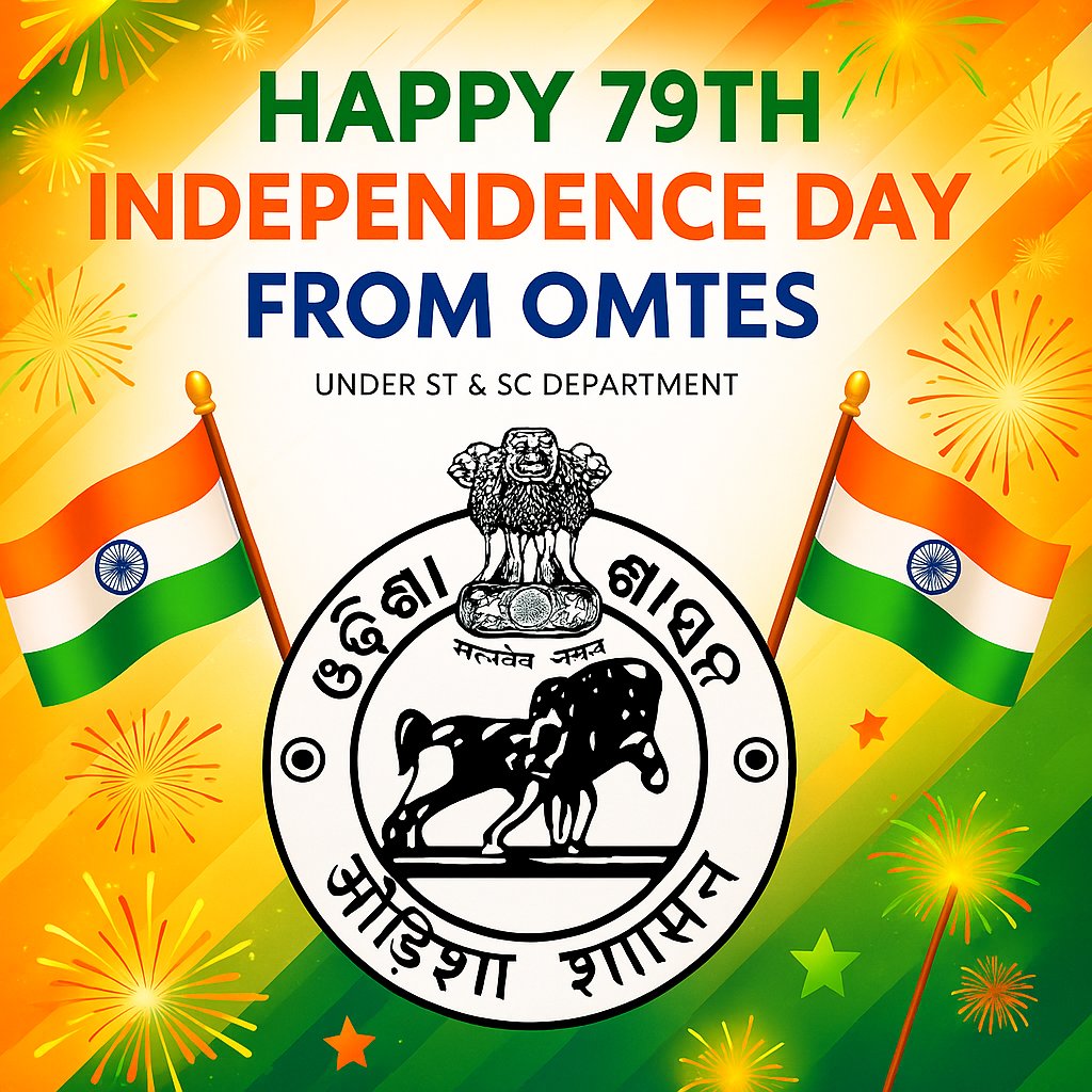 Happy Independence Day from OMTES! 🇮🇳 As we celebrate 79 years of freedom, we also celebrate the power of education in shaping a brighter tomorrow. Together, let’s continue to inspire and empower the next generation. #IndependenceDay #OMTES #EducationForChange #79YearsOfFreedom