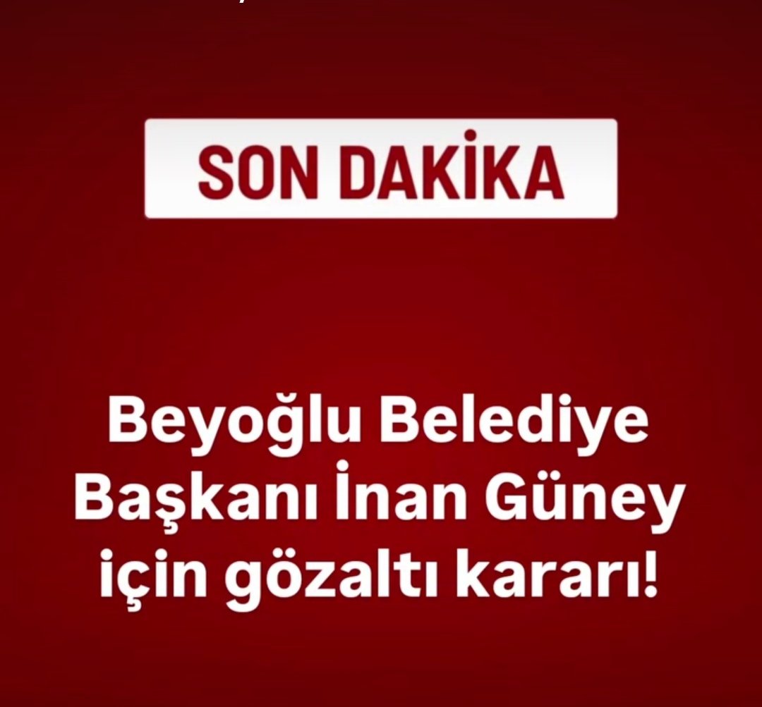 Bu haberler günaydın mesajı gibi oldu artık.
Gece yatarken "sabah hangi gözaltı haberine uyanacağız bakalım" diyoruz. 🤷🏼‍♂️