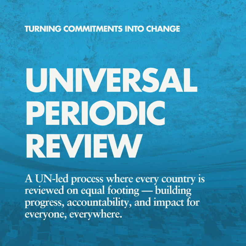 UNHumanRights's tweet photo. Every country. Every 4.5 years. Equal footing. The UPR transforms dialogue into action.

This progress is only possible with sustained support for the UPR Voluntary Funds and our UPR regional advisers programme. 

Let’s ensure every country can turn commitments into real change.
