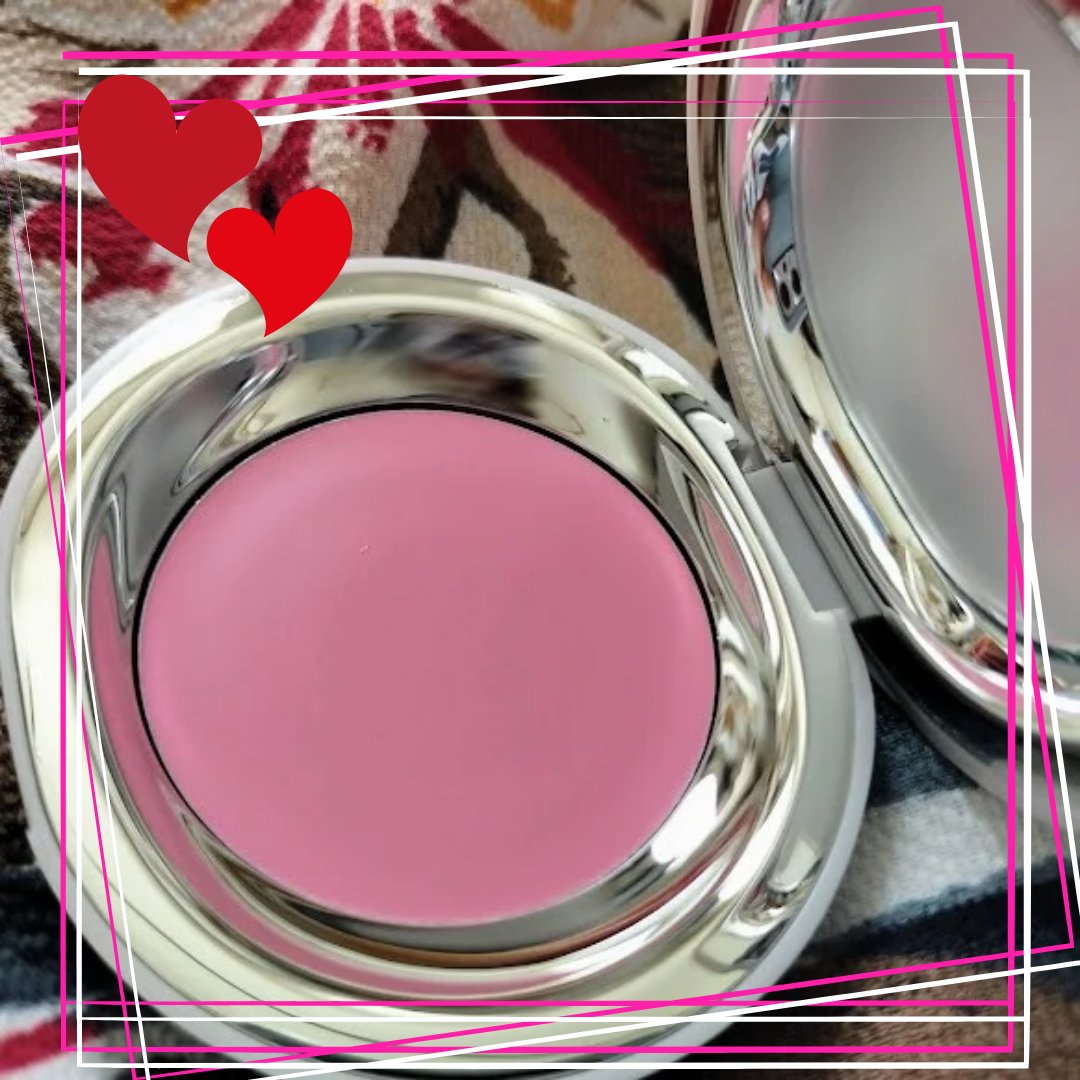 pinkneontetra's tweet image. #PR　#Toop
#桃花バーム　#04　#シルエット　#ブルべ
#チーク　#ブルべチーク　#桃花　#バーム

Toop様からいただきました。
手のひらにコロンと収まるサイズのバームチークです。