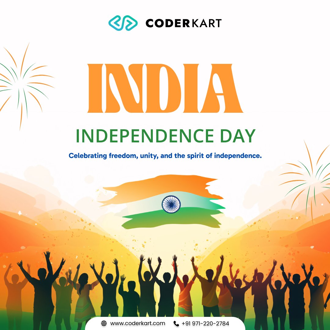coderkart's tweet image. Freedom in our hearts, pride in our soul. ✨
Happy Independence Day 🇮🇳

#HappyIndependenceDay #ProudToBeIndian #Tiranga #स्वतंत्रता_दिवस #स्वतंत्रता_दिवस_2025 #स्वतंत्रता_दिवस_की_बधाई