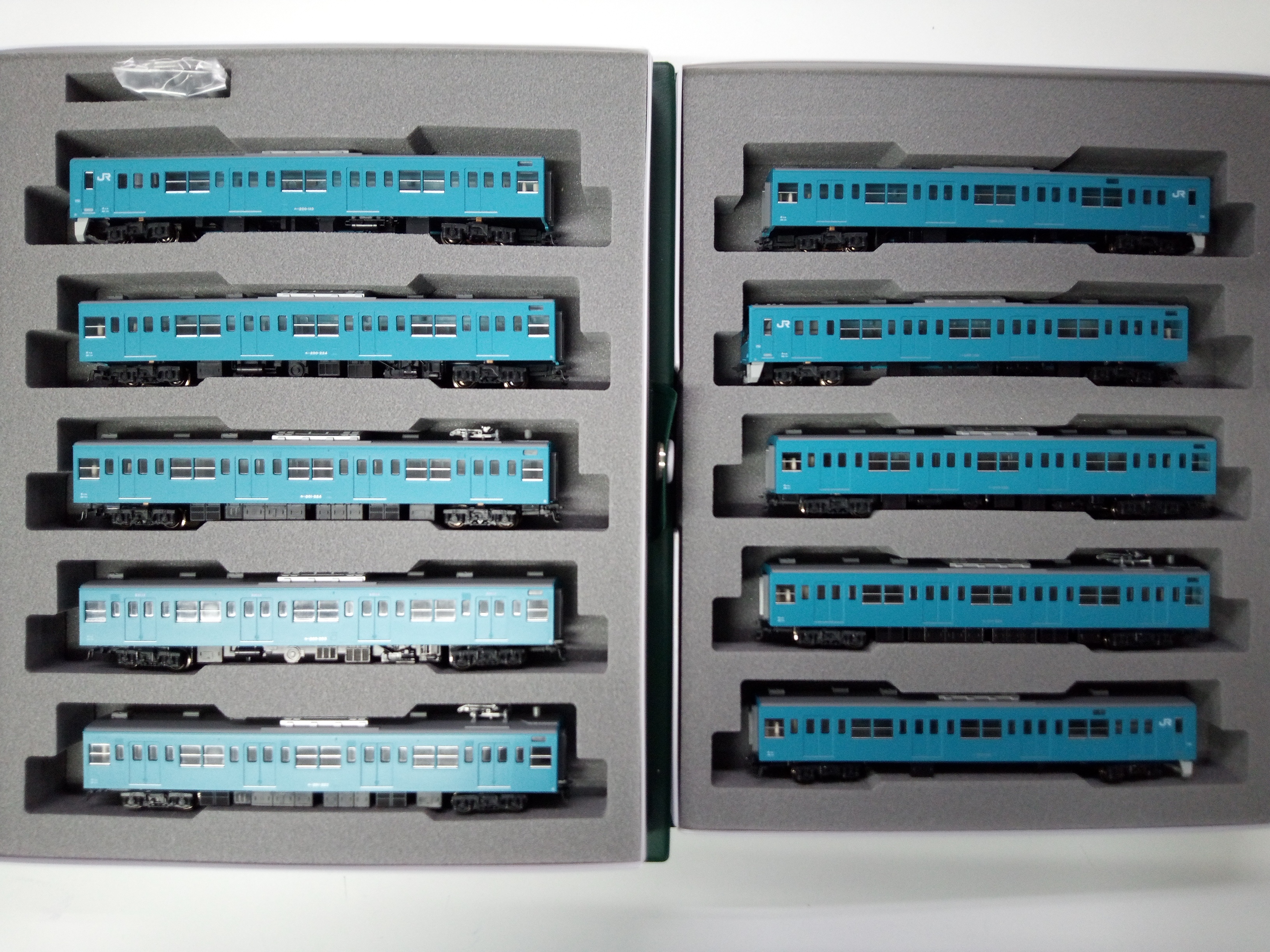 KATO10-852 201系京葉線色シングルアームパンタグラフ10両セット