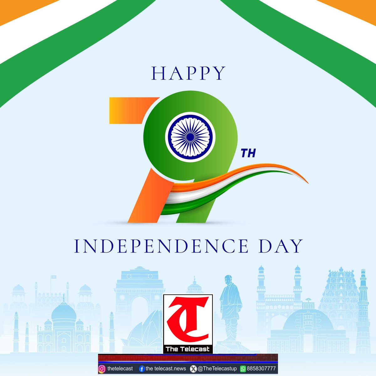 BajpaiHarishyam's tweet photo. आप सभी प्रिय साथियों को स्वाधीनता दिवस की हार्दिक शुभकामनाएँ🇮🇳🇮🇳🇮🇳 https://t.co/9jNCYJbwp3