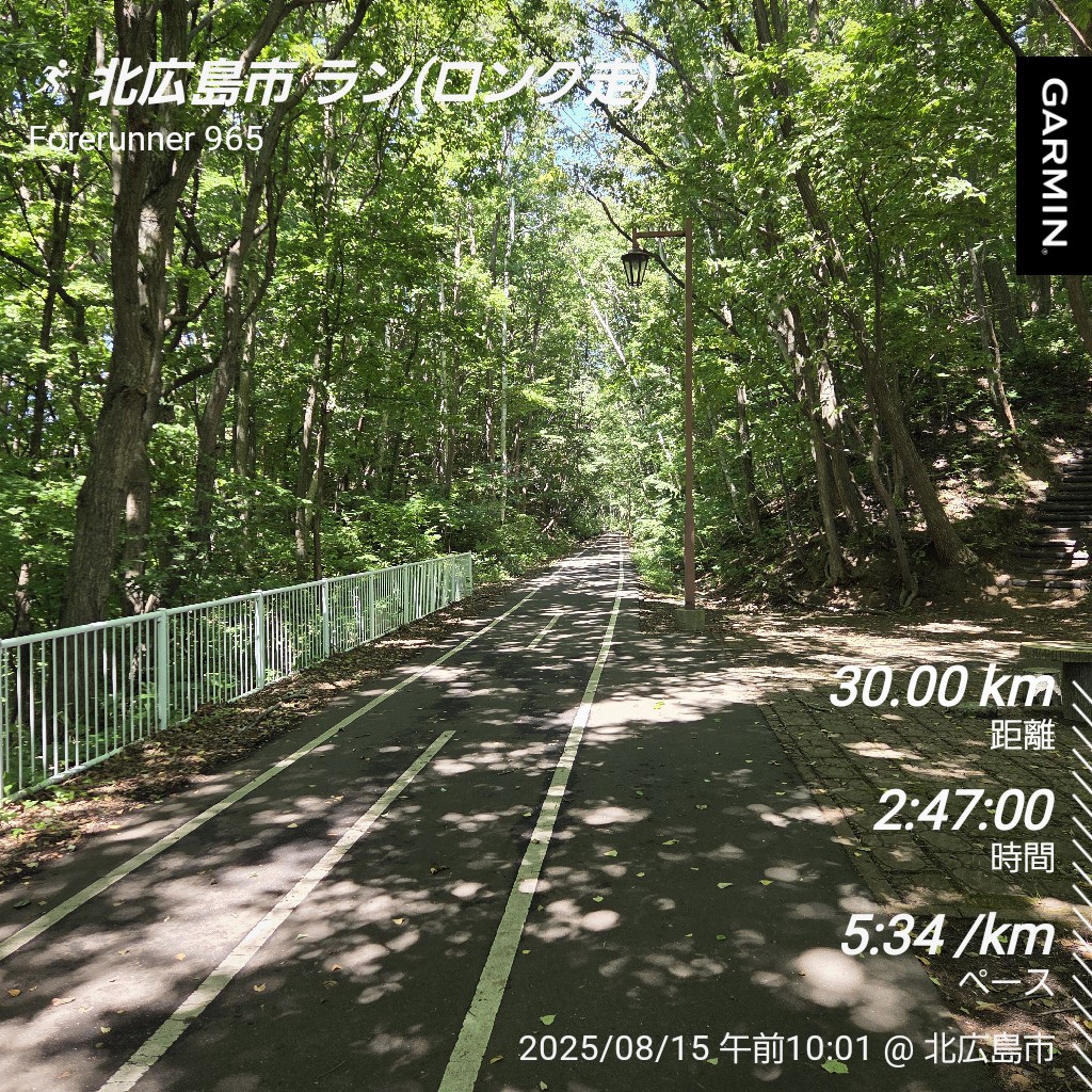 今年はロング走どころかハーフ走ですら2～3ヶ月に1度。これで、道マラ完走なんて夢のまた夢なので突貫でロング走です！
最近の体たらくから見たら悪くないかな！道マラ完走に現実味が出てきました！
#garmin #ロング走 #エルフィンロード #FuelcellRCElitev2