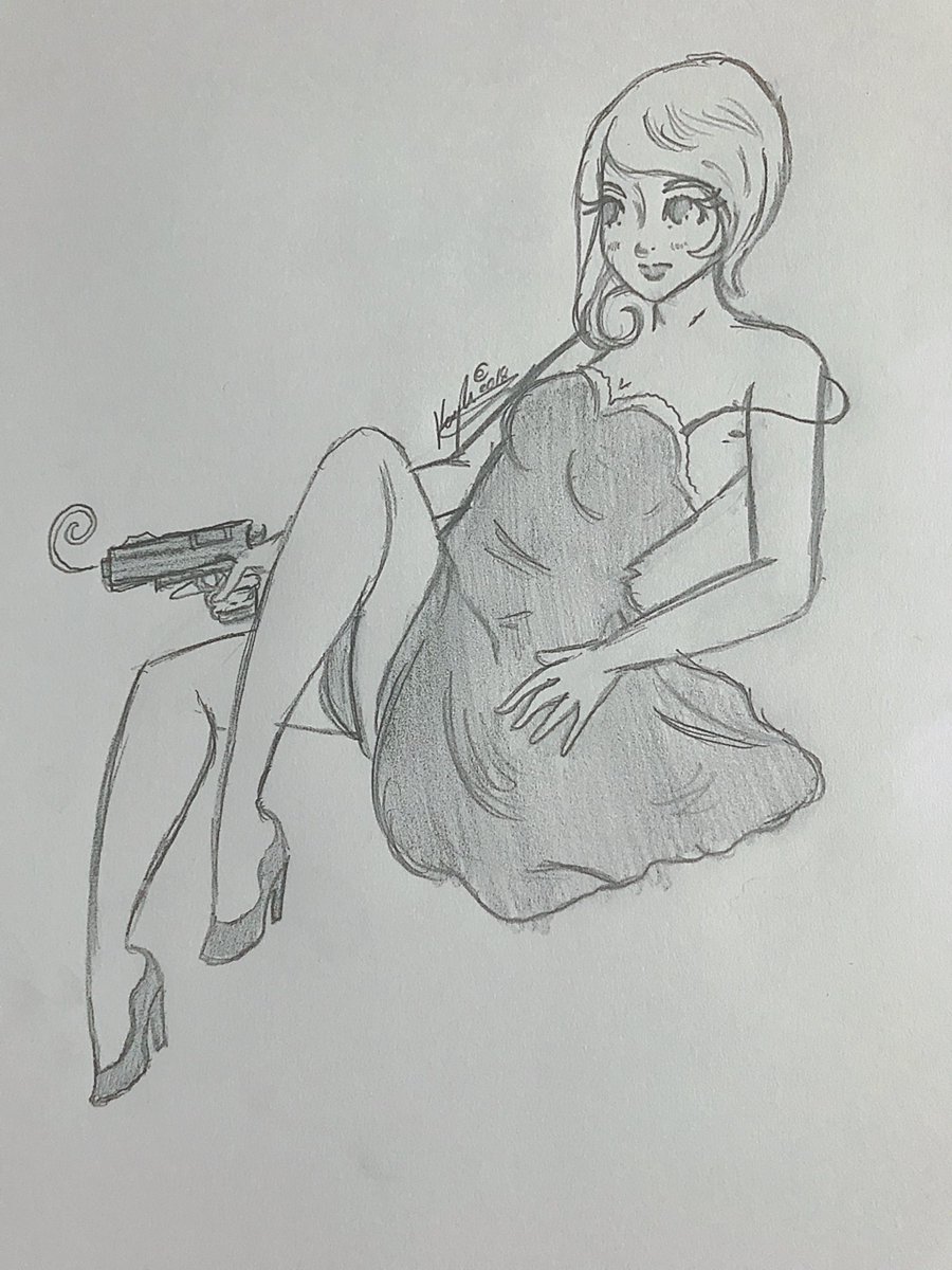 uncledante's tweet photo. Max is a healer, but she’s not afraid to bust my a cap. (Very old drawings) https://t.co/vjfakHtVXK