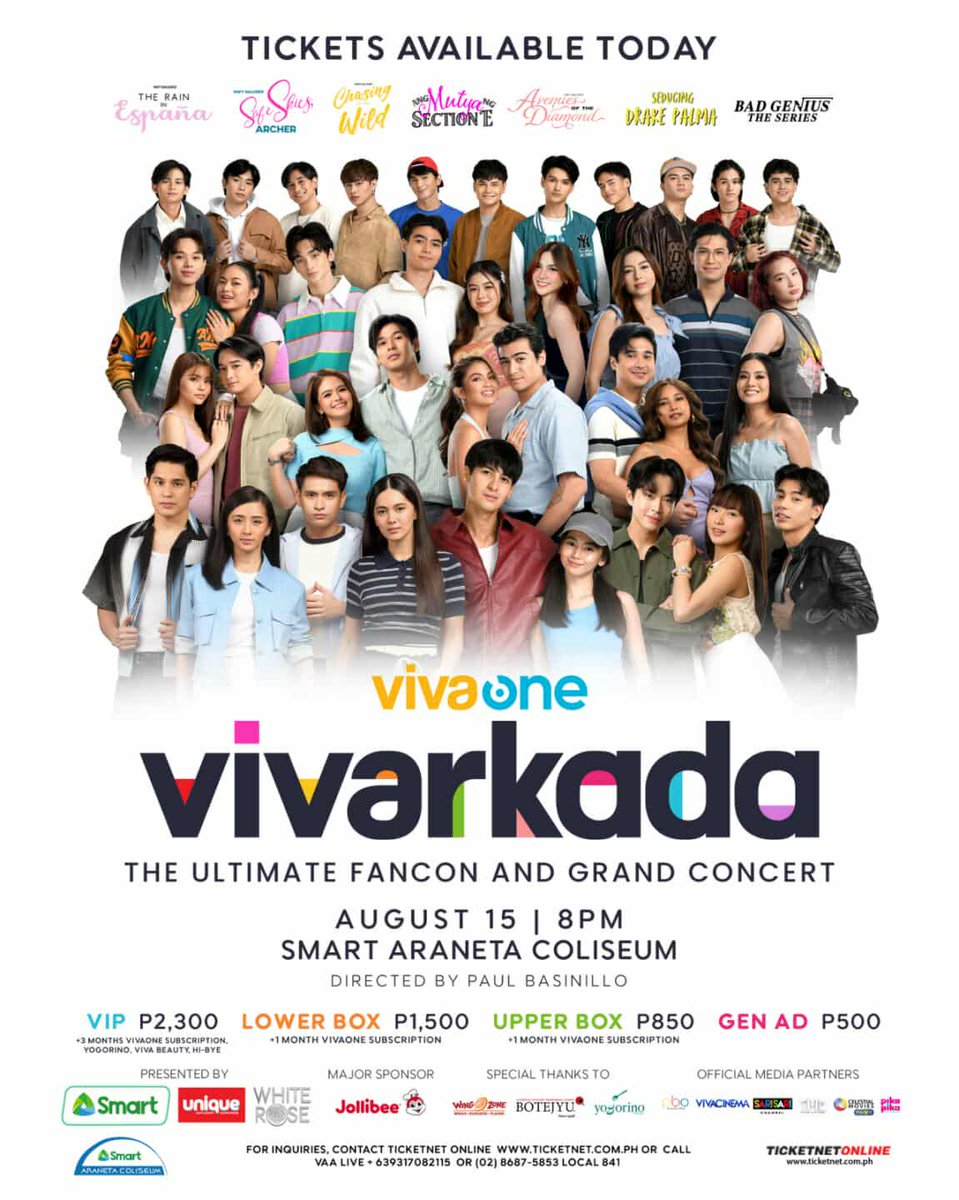 WTS/LFB

 VIVArkada 2025 ultimate fancon 

2 lower box for 1,500php
- physical ticket 
- can do meet up 

dm me for more details
#VIVArkadaFanCon