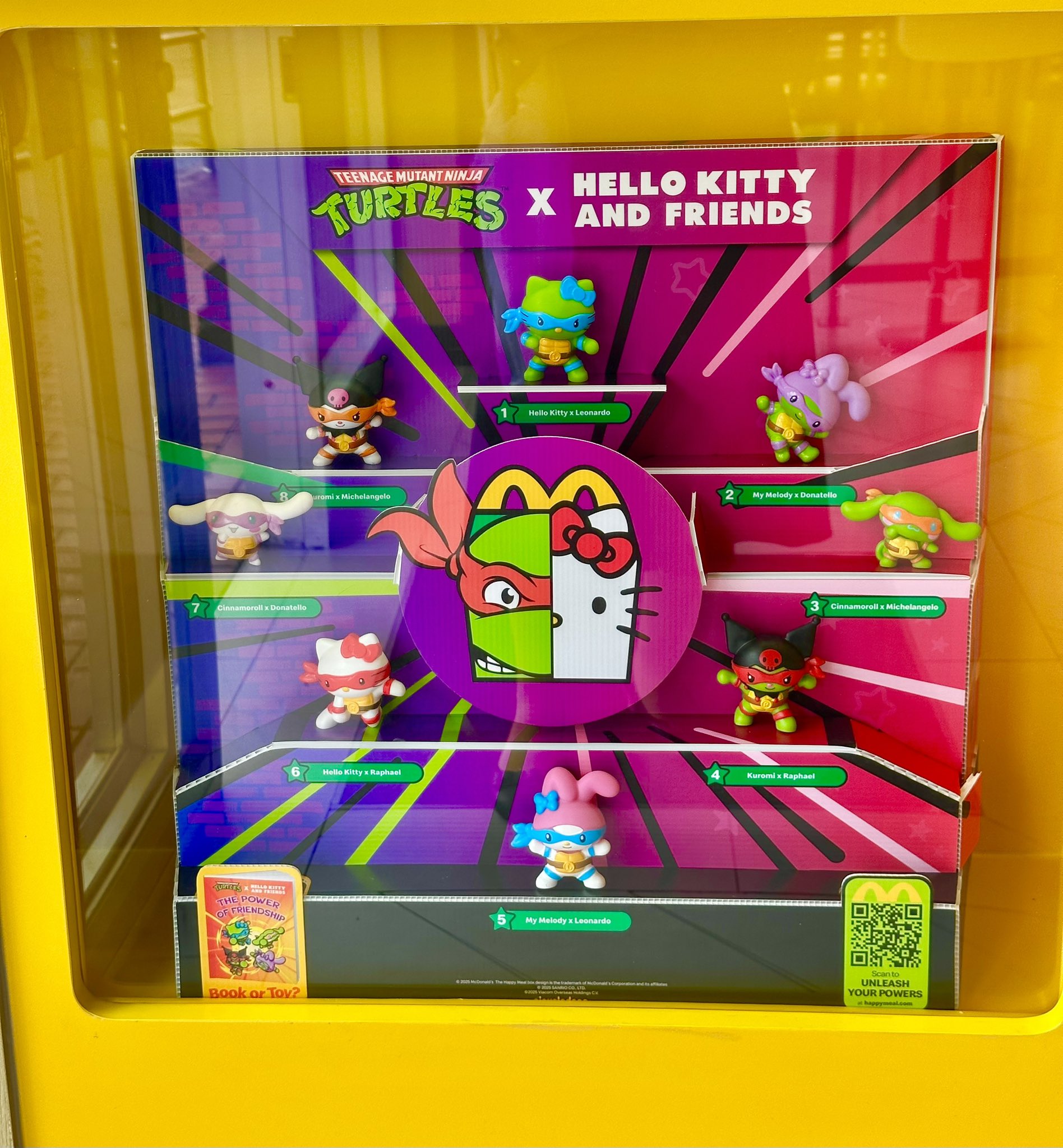 KITTY x TURTLES 8体セット タイマクドナルド Mcdonalds Teenage