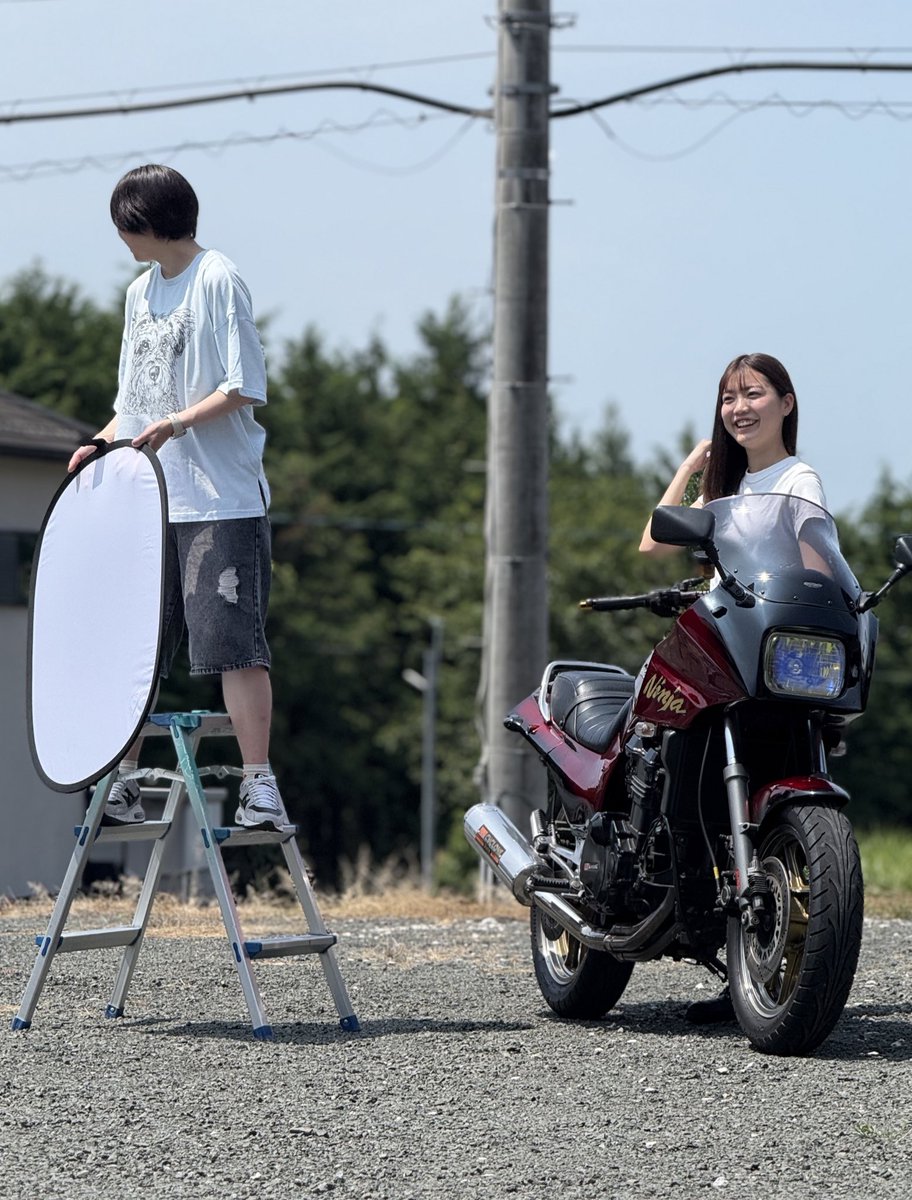 今日はカワサキバイクマガジン の撮影でした✨ また発売の時にお知らせ