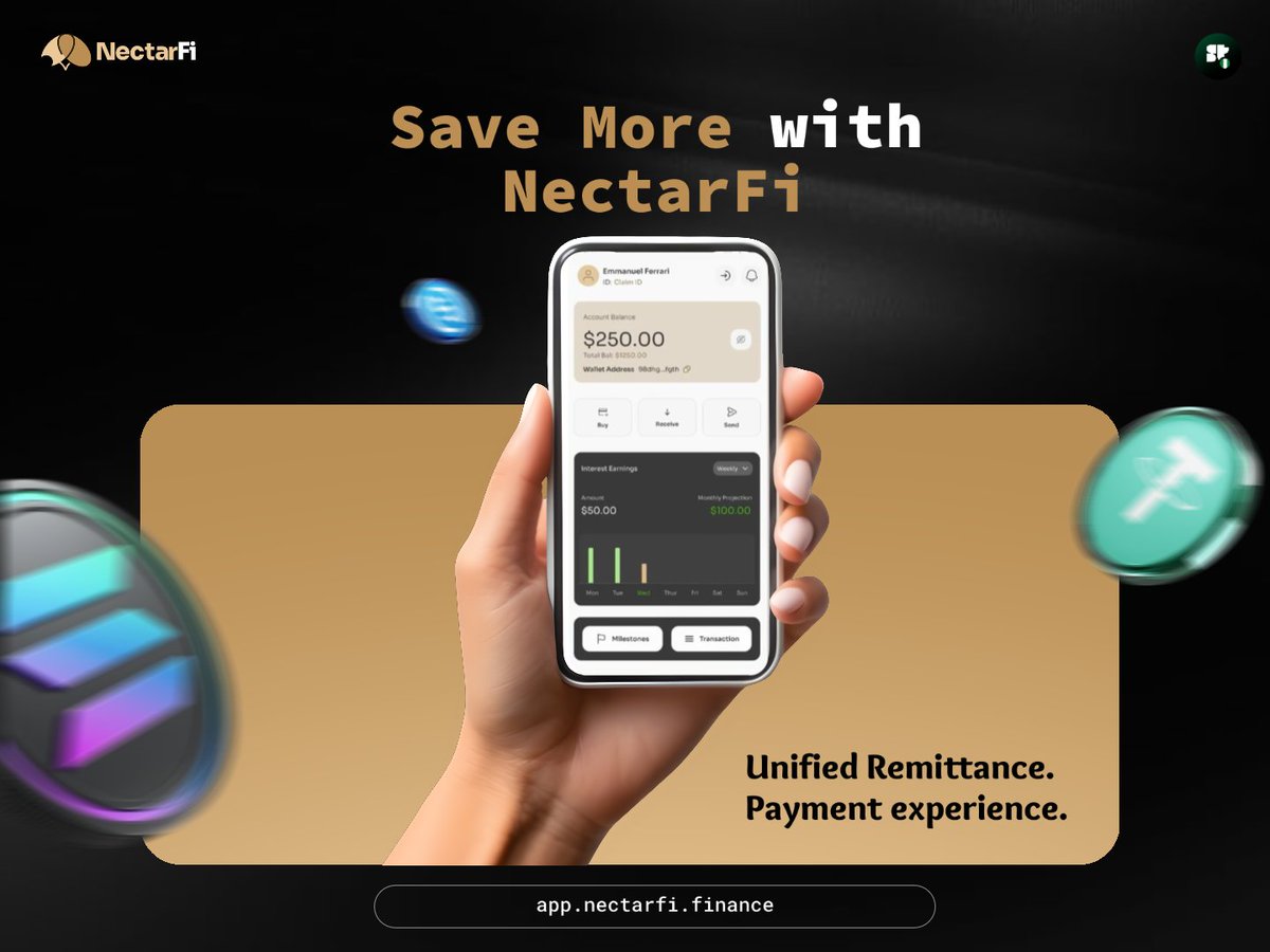 Saving should be simple.
Saving should make sense.
With NectarFi, it finally does.

💵 Save in stablecoins (USDC/USDT)
⚡ Instant growth through on-chain strategies
🚀 Withdraw anytime... no waiting, no fees

See why more people are switching to smarter savings:
🔗: