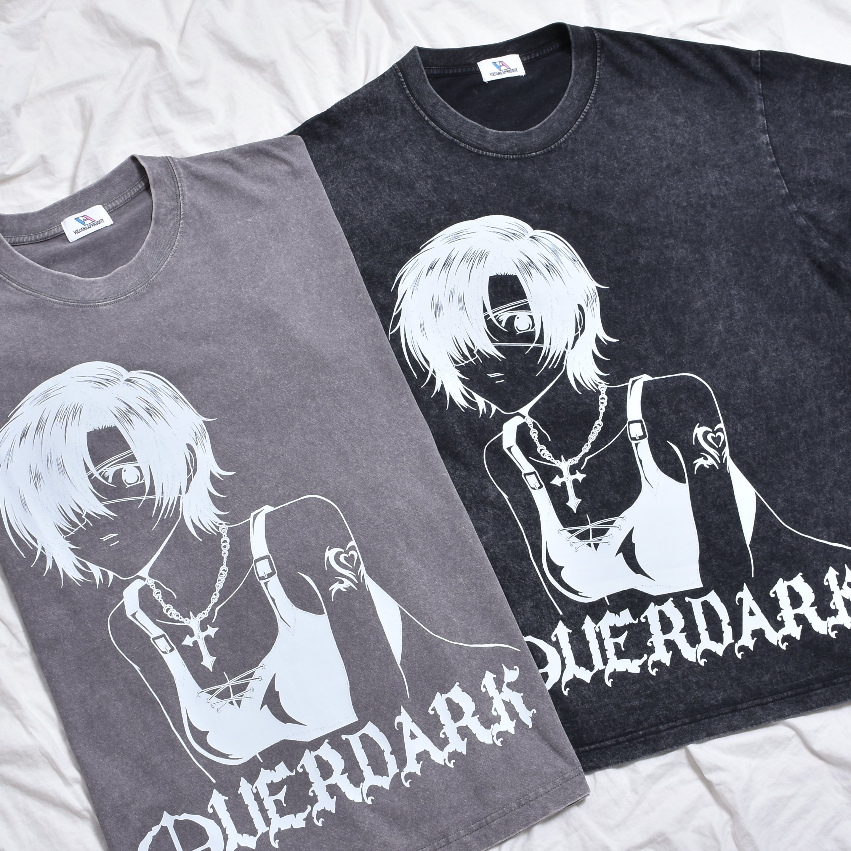 VOLCAN&APHRODITE 地雷系 メタルクロスZIPパーカー メタルクロスZIP