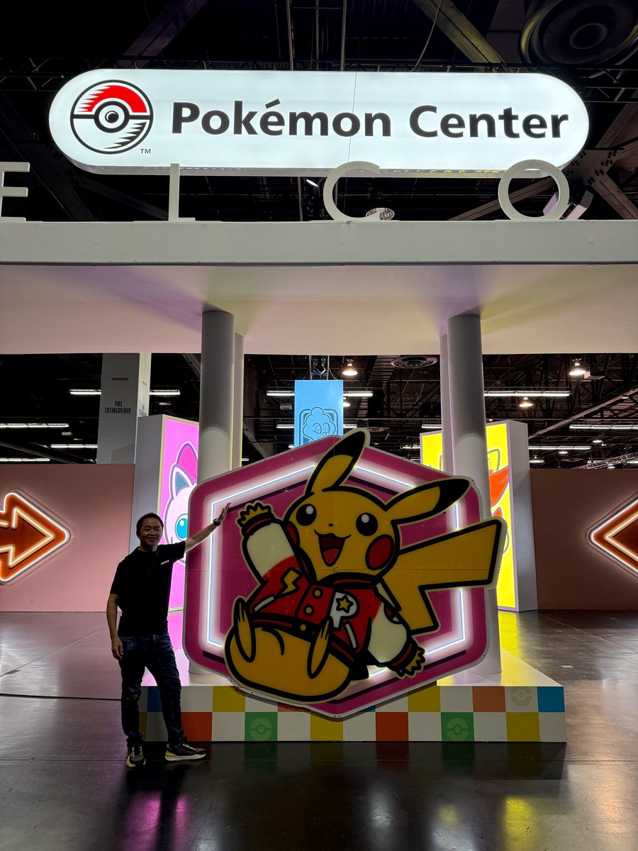 いよいよ明日から！選手のみなさん頑張ってください！
Welcome trainers!

#ポケモン世界大会2025 #PokemonWorldChampionships 
#pokemonworlds2025 
#Anaheim