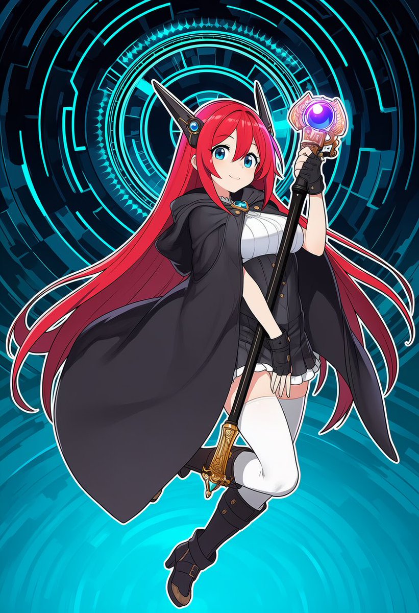 #魔女の大行進 

ミモザさん、企画参加させて頂きます！

サイバーパンク魔女風味での参加になります