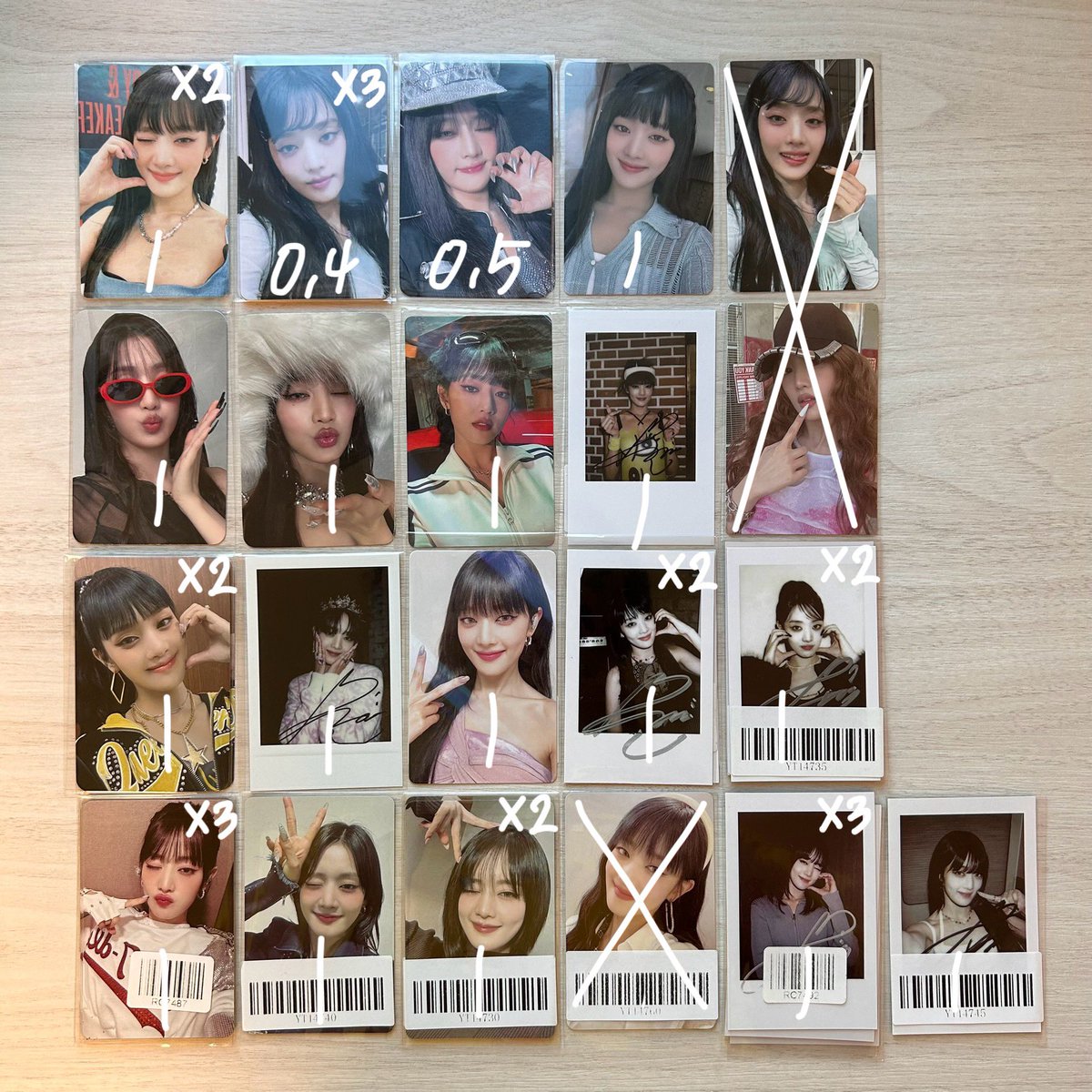 idle_never_end's tweet photo. 여자아이들 아이들 민니 포카 양도
gidle idle minnie photocard poka poca sell wts

인증⭕️

1.0 이상 제시

KMS TOU 스타리버 위드뮤 반디나 메이크스타 멬스 클락션 슈퍼레이디 퀸카 싸폴 폴라 싸인 https://t.co/8DYxAa0J7p