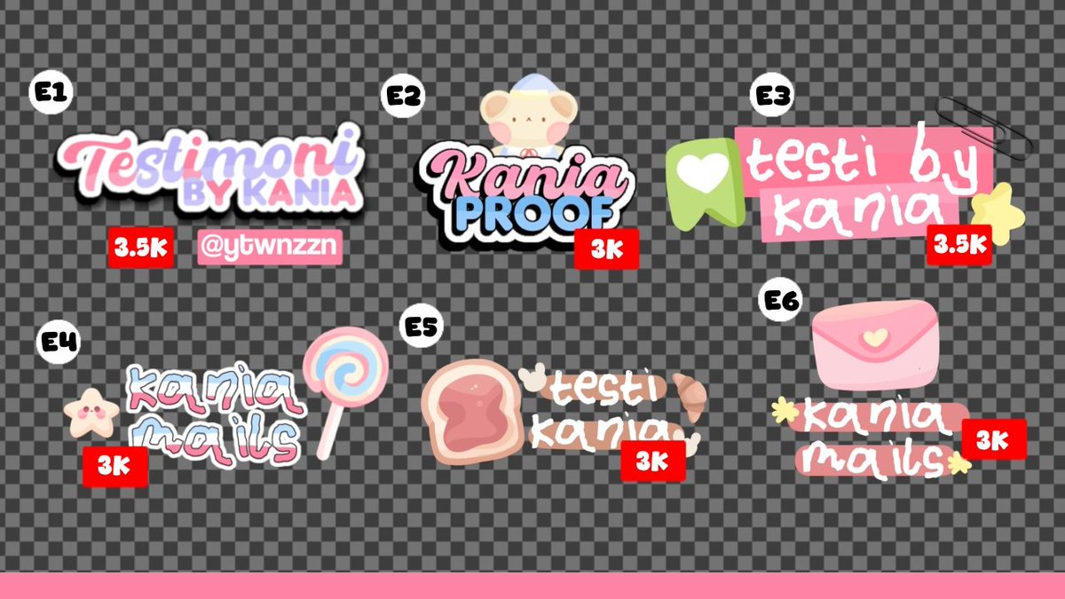 Hai boleh help rt lagi?

Kania akan open order hari ini jam 13.00 WIB! Ada layout by req, wm, template testi by req jugaaa jangan lupa jajan 🤩🩷

#zonauang️️ #zonajajan