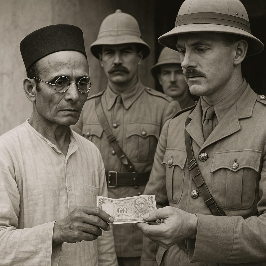 On this auspicious occasion, let us all pause and celebrate Veer Savarkar ji’s unmatched contribution to India’s freedom struggle. He single-handedly drained the Britishers’ wallets by a mind-blowing 60 per month. Yes, just 60 rupees a month, but apparently that was enough to
