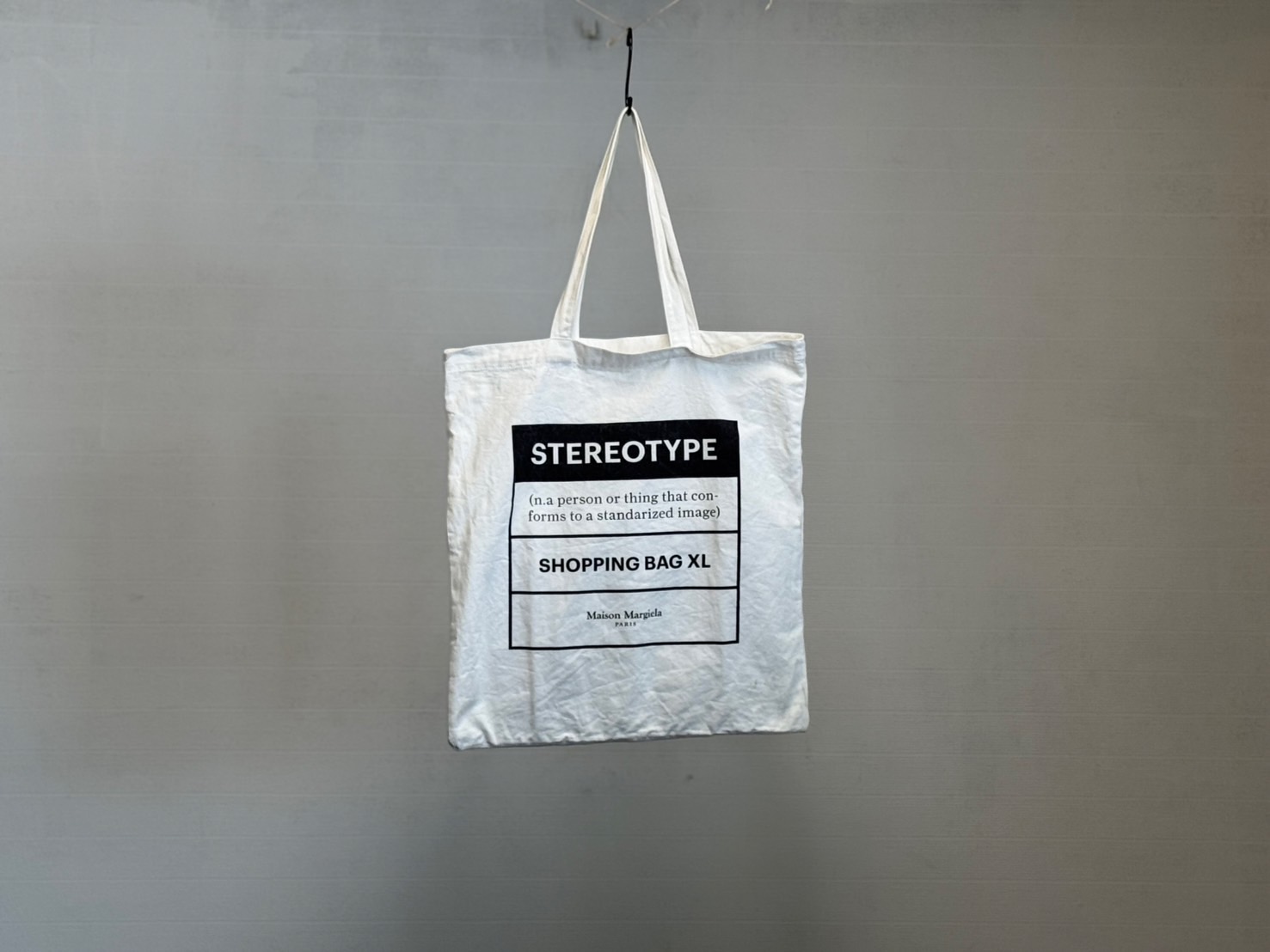 バッグ Maison Margiela Stereotype Shopping Bag 新品 maison margiela 2020aw stereotype bag black