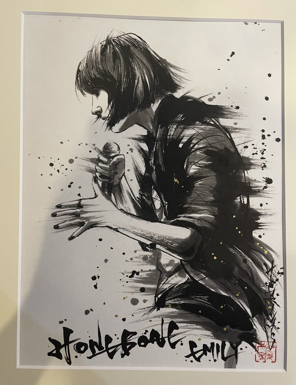 #真作 #佐藤和喜 #金剛力士 #15号大 #大作 #岩手県出身 #墨彩画家 茂本ヒデキチ (@shinboku) / X