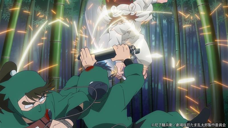 PrimeVideoAnime's tweet photo. ╋━━━━━━
　※好きなシーンありすぎて困る人は
　　　　　ぜひ自由回答で🥷
　　　　　　　　　　　━━━━━━╋
プライムビデオで見放題《独占》配信中！
『劇場版 忍たま乱太郎 ドクタケ忍者隊最強の軍師』

リプライ欄のアンケートから好きなシーンの調査を実施中！
ぜひあなたの“推し”を教えてください✨
