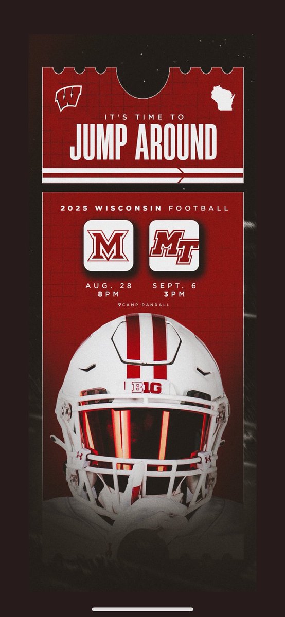 Thank you <a href="/uwgrantand/">Grant Anderson</a> for the game day visit invite! I’m excited to attend a game. <a href="/BadgerFootball/">Wisconsin Football</a>