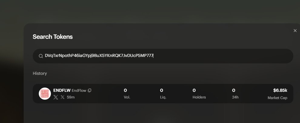 7Ns94saxPo5jKWqWsNN7svRvDYbEMwddMALoFNfQU777 新台子第一个发射的币 但是官网查询不到很奇怪 高点3.5M。  

所以我买了我找到的第一个发射的币DVqTxrNpothP46iaGYpj9BuX5YKnRQK7JvDUcP5MP777     官网能查到链接 

新台子是这个<a href="/heavendex/">heaven</a>  
飞轮设计 所有税收给他们平台币 $light 回购