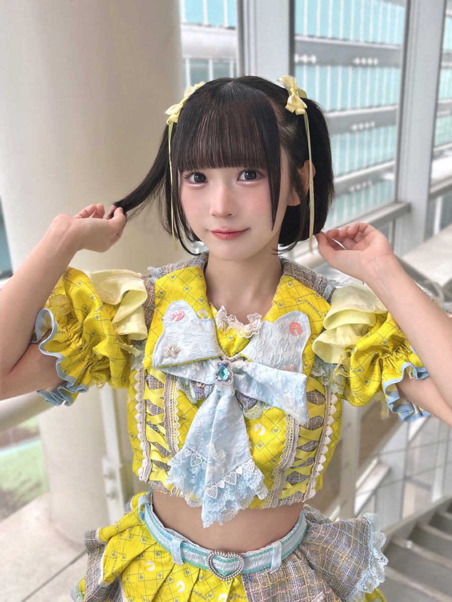 黒髪ボブのハーフツインが至高？