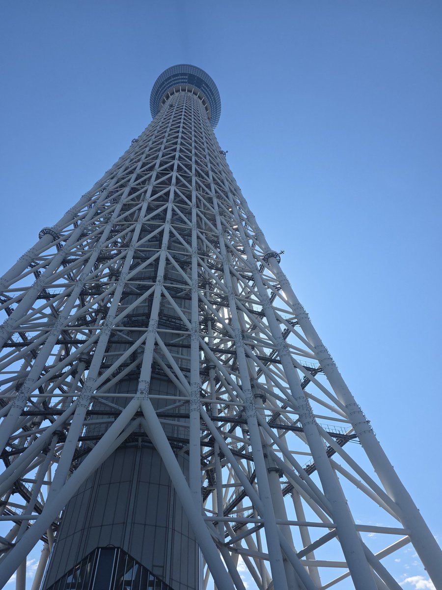 ThebunVi's tweet photo. Sky tree upclose https://t.co/KDHKkOMycC