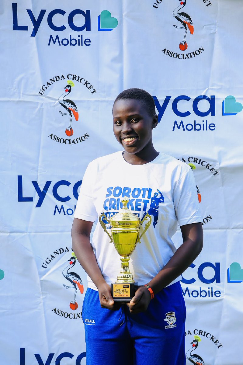 Soroti Cricket Academy (@sorotiacademy) on Twitter photo ๐ฎ๐ฏ๐๐
๐ซ ๐๐ช๐๐ธ๐ฉ๐ฏ
Meet Devine Gabriella Nyamer โ Best bowler of the UCA Womenโs T20 2025โจ
Check her stats ๐ฅณ๐ฅ
19 wickets (Best bowling figures: 5/9) ๐ฏ
Average of 3.84 ๐ ๐ฅ
And she helped Olila Cricket Club to win the championship unbeaten ๐
๐
#BuildingDreams ๐ฎ๐ฏ๐๐
๐ซ ๐๐ช๐๐ธ๐ฉ๐ฏ
Meet Devine Gabriella Nyamer โ Best bowler of the UCA Womenโs T20 2025โจ
Check her stats ๐ฅณ๐ฅ
19 wickets (Best bowling figures: 5/9) ๐ฏ
Average of 3.84 ๐ ๐ฅ
And she helped Olila Cricket Club to win the championship unbeaten ๐
๐
#BuildingDreams