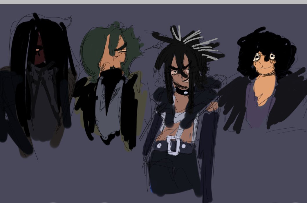 I’ve been thinking about what if dpa have undergone a drastic change into something rock/metal/emo idk #tpot