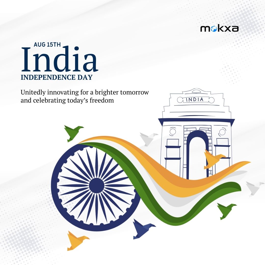MokxaTech's tweet image. Happy 79th Indian Independence Day! Today, we honor the spirit of freedom and the relentless pursuit of growth and excellence that shapes India's future. Wishing everyone a joyful celebration.

#IndiaIndependenceDay #Freedom #Progress #Excelsior #Innovation #Love