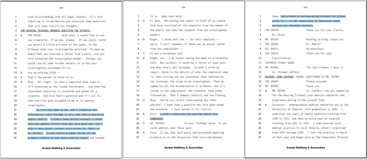 MakisMedicine's tweet image. BREAKING NEWS: This is what led to the cancellation of my Alberta Medical License in 2019.
Here is the under oath testimony of @CPSA_CA Investigator Marnie Heberling, publicly posted for the first time in 8 years.
AHS had offered me $400,000 to settle my $13.5 million lawsuit I…