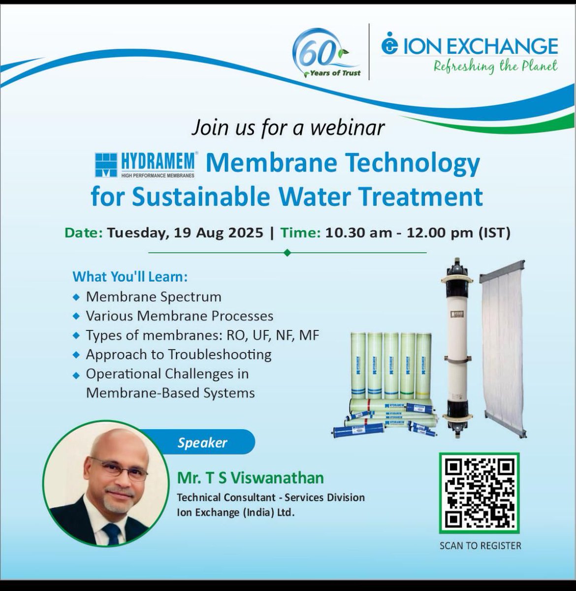 nayarindia's tweet photo. Scan and Register...Interactive session to learn more on Membrane technology. https://t.co/KuDsF6VbRj