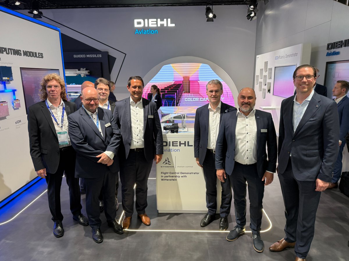 Gemeinsame Technologievision von Diehl Aviation und WITTENSTEIN -
Mechatronisierung von Antrieben für die Luftfahrt

Erfahren Sie mehr: wittenstein.de/de-de/unterneh…