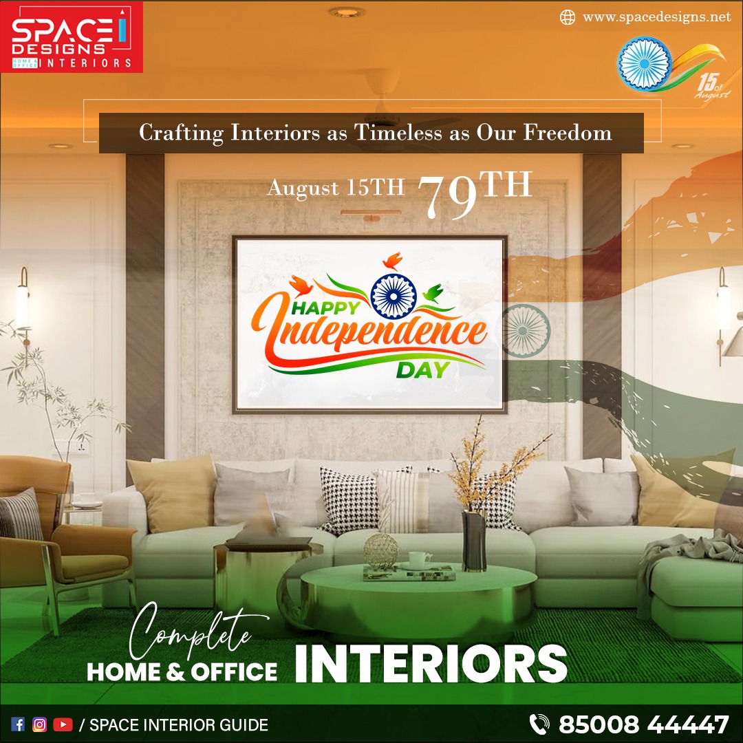 S_InteriorGuide's tweet image. 🇮🇳 Happy 79th Independence Day! 🇮🇳

#happyindependenceday #79thindependenceday #spacedesigns #vijayawadainteriors #hyderabadinteriors #homedecor #interiordesign #livefreelivebeautiful #freedomindesign #indianhomes #homestyling #creativespaces #dreaminteriors #homeinspiration