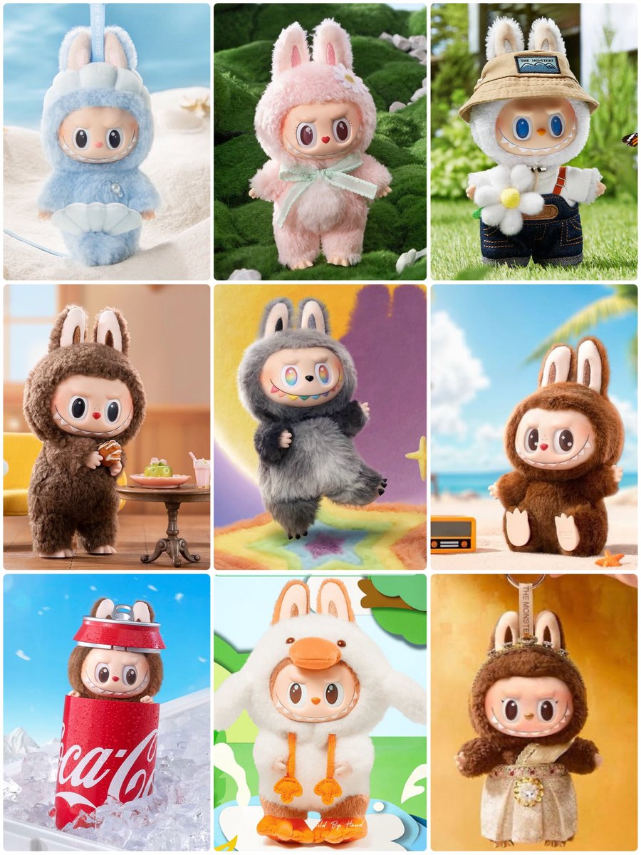 Labubu ラブブ POPMART MOKOKO モココ海外限定 Labubu ラブブ POPMART MOKOKO モココ海外限定