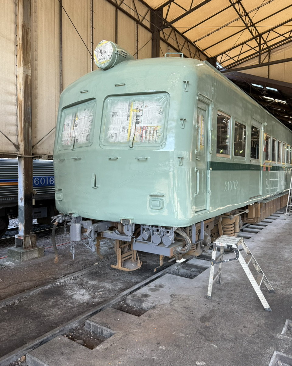 車両区の日常】 SL整備士の大杉です🧑‍🔧 前回に引き続き南海電車の