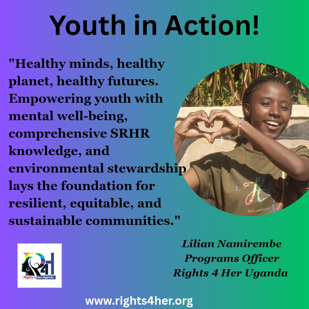 #FridayFocus

This Friday, let’s invest in what matters most, healthy minds, a healthy planet, and healthy futures. 🌍💚 
Empowered youth are the roots of resilient, just, and sustainable communities.  

#YouthForChange