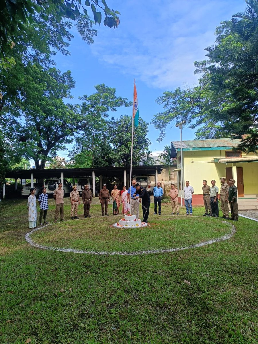 Celebrating the spirit of freedom this #IndependenceDay at Orang NP&amp;TR &amp; Mangaldai WL Division! Honouring our heritage, protecting our wildlife, and preserving our forests for generations to come. <a href="/CMOfficeAssam/">Chief Minister Assam</a> <a href="/cmpatowary/">Chandra Mohan Patowary</a> <a href="/assamforest/">Assam Forest Department</a> <a href="/ntca_india/">National Tiger Conservation Authority</a> <a href="/mkyadava/">mkyadava</a> <a href="/pradiptabaruah/">pradipta baruah</a>