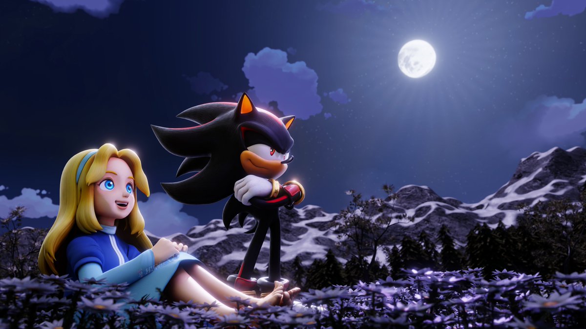 She finally got to see the world...